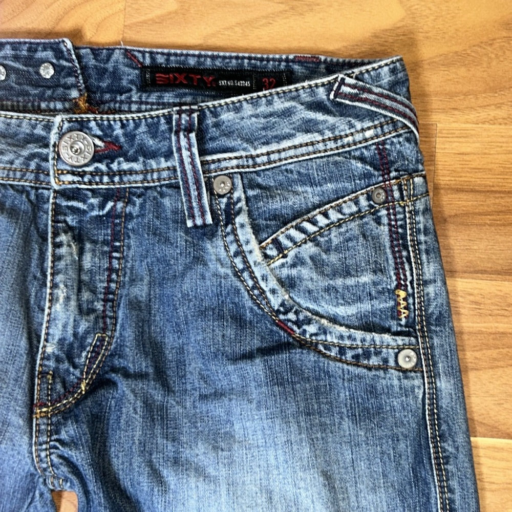 Stylish Blue Denim Jeans - Picture 4 of 14